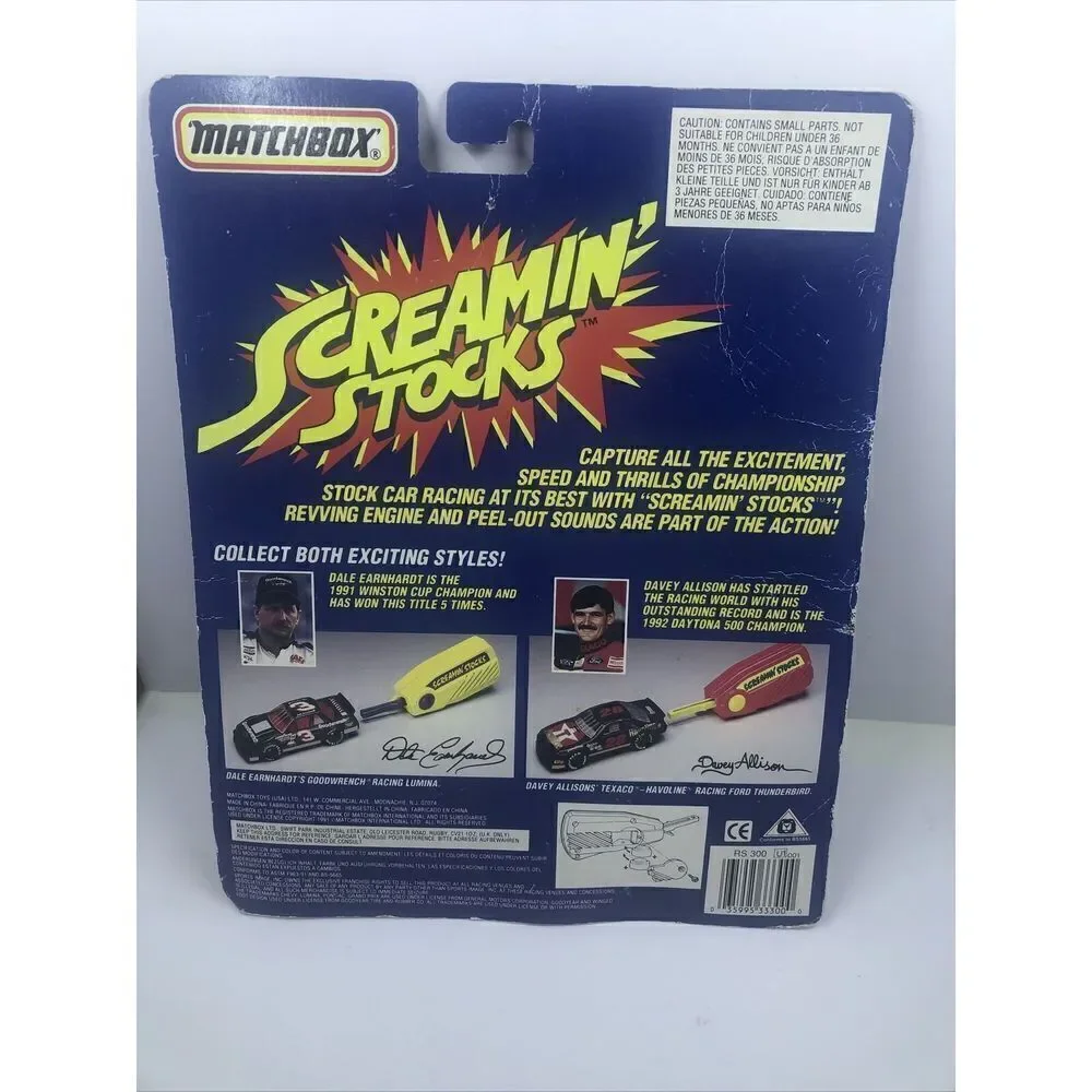 Matchbox Screaming Stocks Dale Earnhardt 5 time National Champion